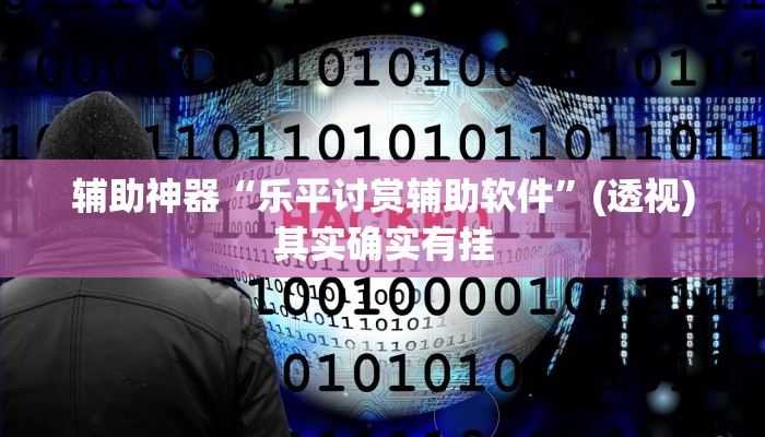 辅助神器“乐平讨赏辅助软件”(透视)其实确实有挂 辅助神器“乐平讨赏辅助软件”(透视)其实确实有挂