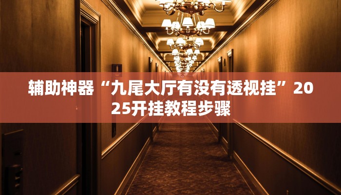 辅助神器“九尾大厅有没有透视挂”2025开挂教程步骤