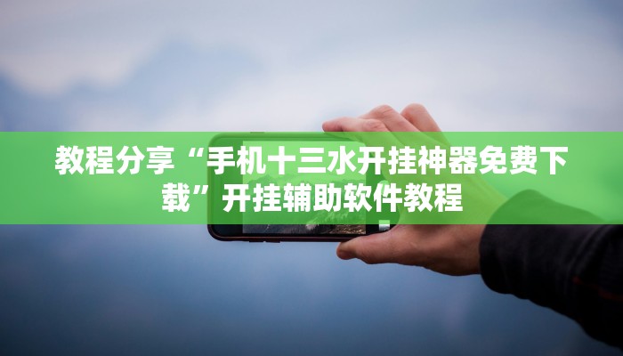 辅助神器“财神十三张开挂怎么用”开挂(透视)辅助教程