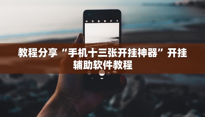 教程分享“手机十三张开挂神器”开挂辅助软件教程 教程分享“手机十三张开挂神器”开挂辅助软件教程