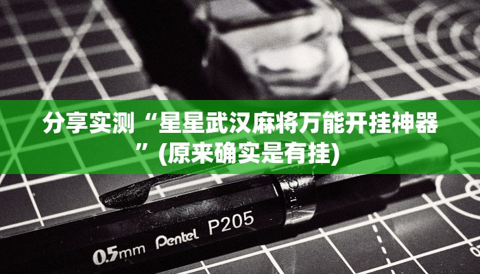 分享实测“星星武汉麻将万能开挂神器”(原来确实是有挂) 分享实测“星星武汉麻将万能开挂神器”(原来确实是有挂)