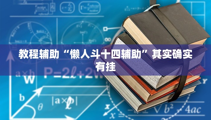 教程辅助“懒人斗十四辅助”其实确实有挂 教程辅助“懒人斗十四辅助”其实确实有挂