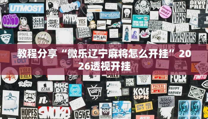 教程分享“微乐辽宁麻将怎么开挂”2026透视开挂