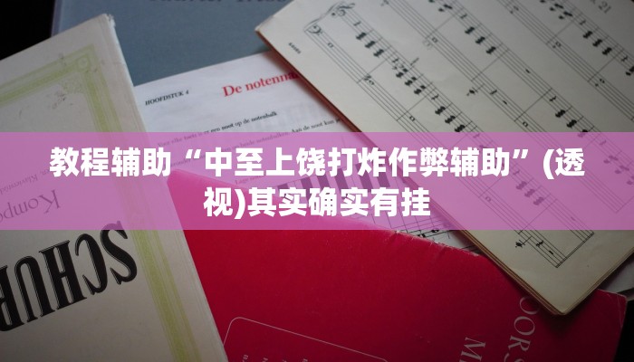 教程辅助“中至上饶打炸作弊辅助”(透视)其实确实有挂 教程辅助“中至上饶打炸作弊辅助”(透视)其实确实有挂