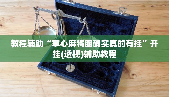 教程辅助“掌心麻将圈确实真的有挂”开挂(透视)辅助教程