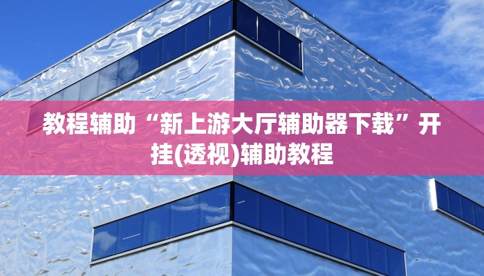 教程辅助“新上游大厅辅助器下载”开挂(透视)辅助教程 教程辅助“新上游大厅辅助器下载”开挂(透视)辅助教程