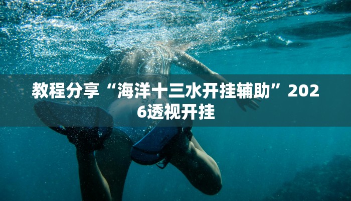 教程分享“海洋十三水开挂辅助”2026透视开挂 教程分享“海洋十三水开挂辅助”2026透视开挂