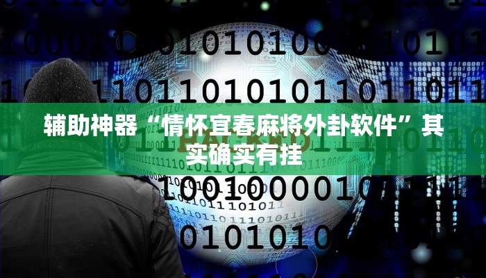 辅助神器“情怀宜春麻将外卦软件”其实确实有挂