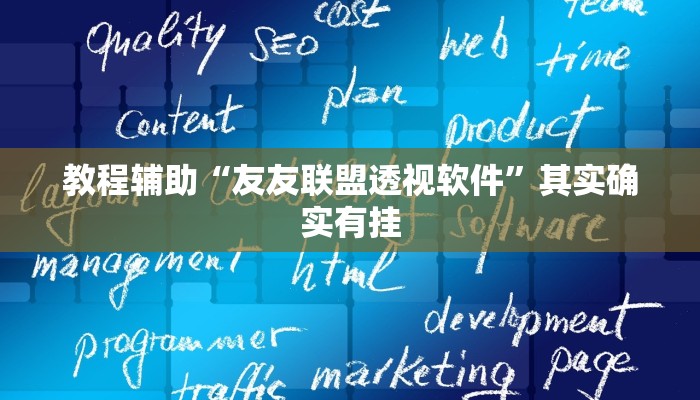 教程辅助“友友联盟透视软件”其实确实有挂