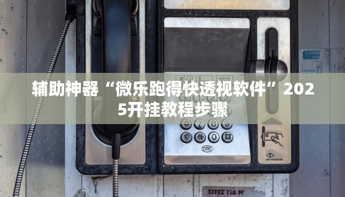 辅助神器“微乐跑得快透视软件”2025开挂教程步骤 辅助神器“微乐跑得快透视软件”2025开挂教程步骤