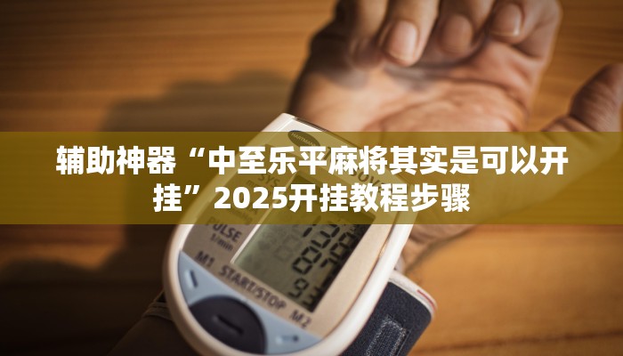 辅助神器“中至乐平麻将其实是可以开挂”2025开挂教程步骤