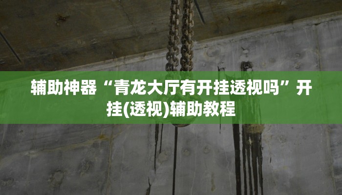 辅助神器“青龙大厅有开挂透视吗”开挂(透视)辅助教程 辅助神器“青龙大厅有开挂透视吗”开挂(透视)辅助教程