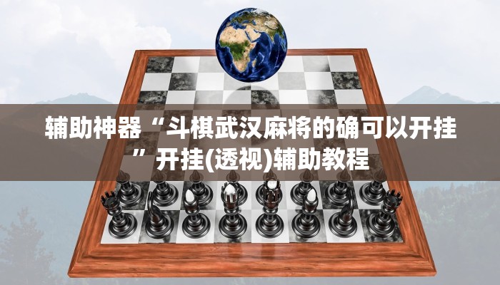 辅助神器“斗棋武汉麻将的确可以开挂”开挂(透视)辅助教程 辅助神器“斗棋武汉麻将的确可以开挂”开挂(透视)辅助教程
